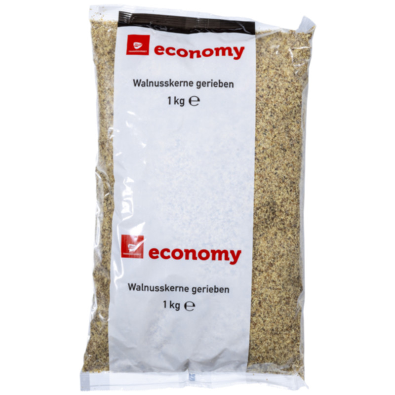 Economy Walnusskerne gerieben 1 kg feine Walnussraspeln für Backen und Küche